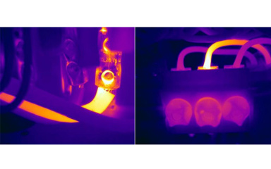 Flir Duo Pro R可遠(yuǎn)距離俯視巡檢整個(gè)電力電纜，找出隱患所在。